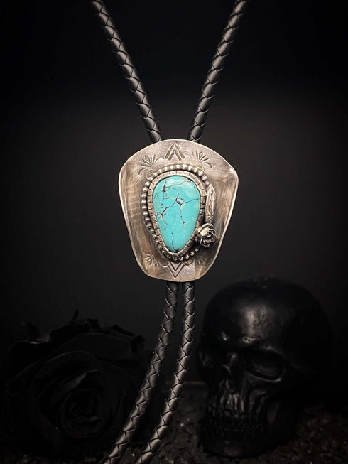 Colgante BoloTie Cowboy Turquesa Origen